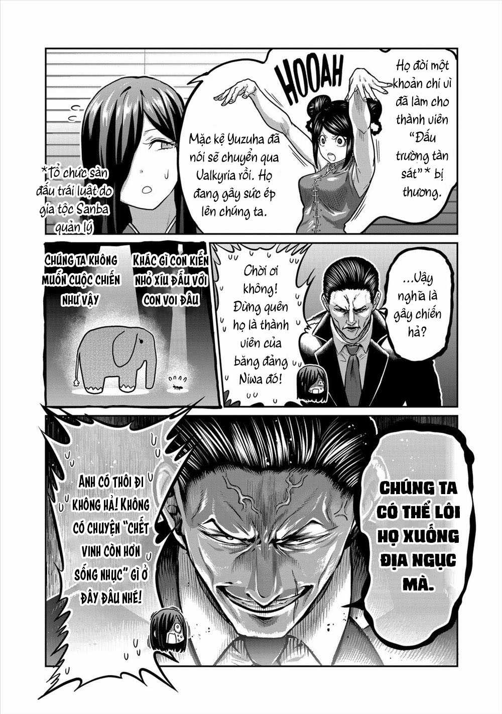Isshou Senkin - Sàn Đấu Điên Rồ Chapter 17 trang 7