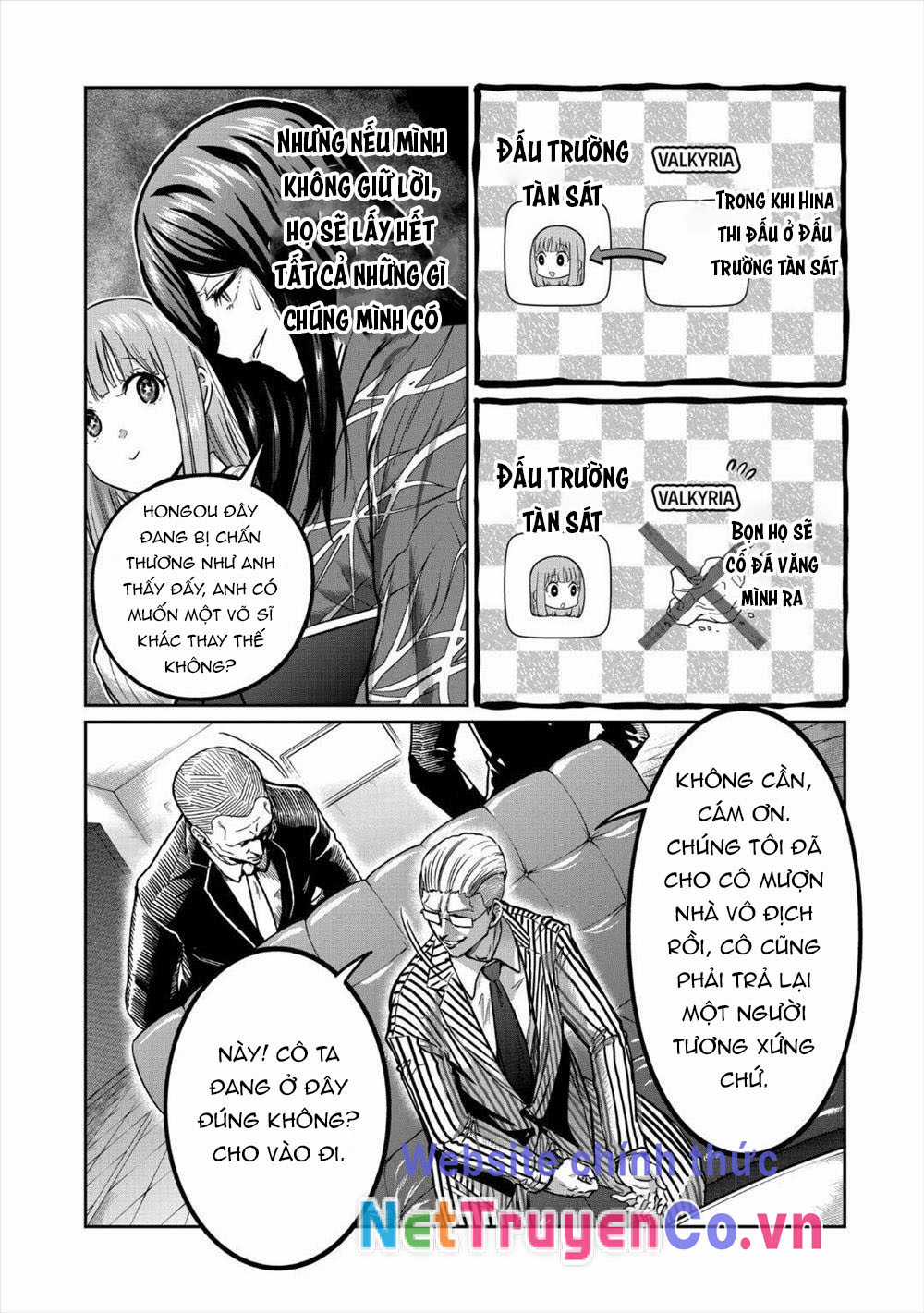 Isshou Senkin - Sàn Đấu Điên Rồ Chapter 18 trang 7