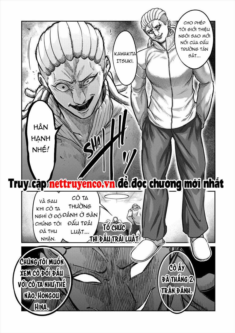 Isshou Senkin - Sàn Đấu Điên Rồ Chapter 18 trang 8