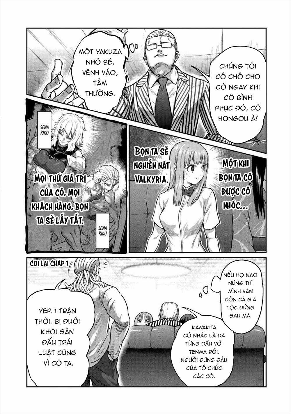 Isshou Senkin - Sàn Đấu Điên Rồ Chapter 18 trang 9