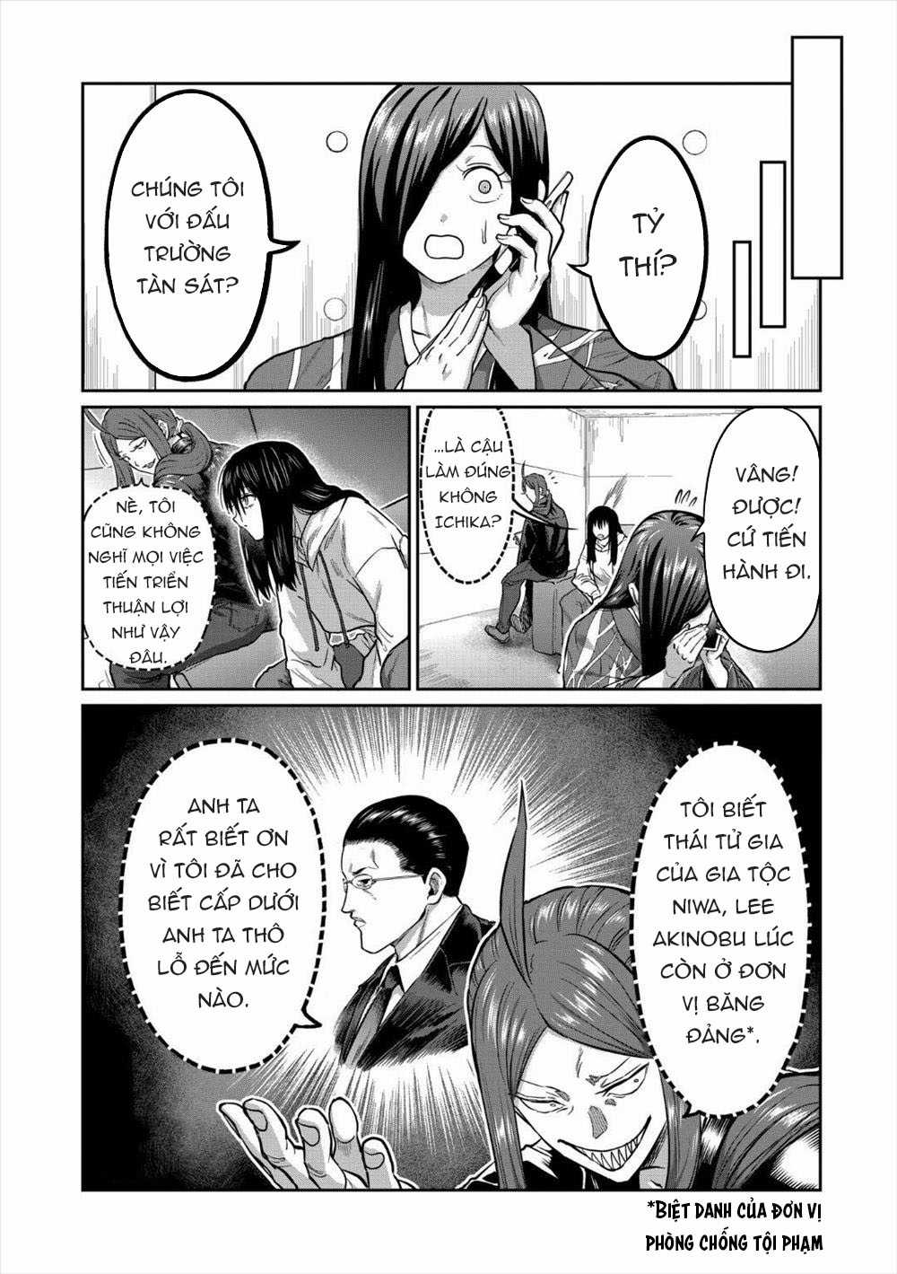 Isshou Senkin - Sàn Đấu Điên Rồ Chapter 19 trang 10