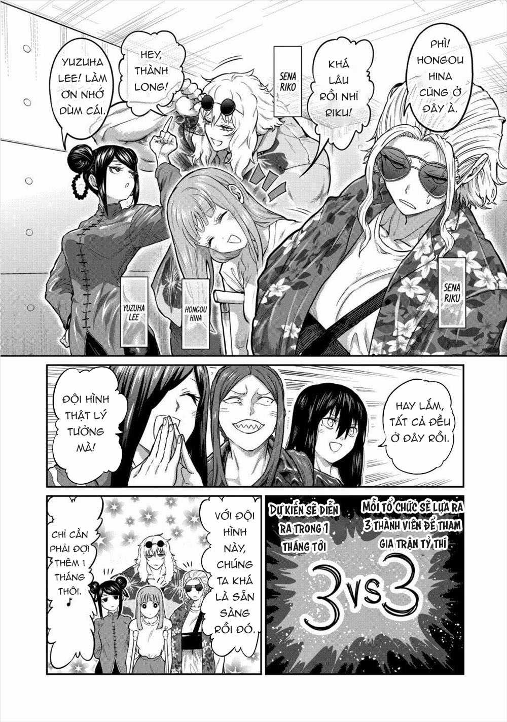 Isshou Senkin - Sàn Đấu Điên Rồ Chapter 19 trang 13