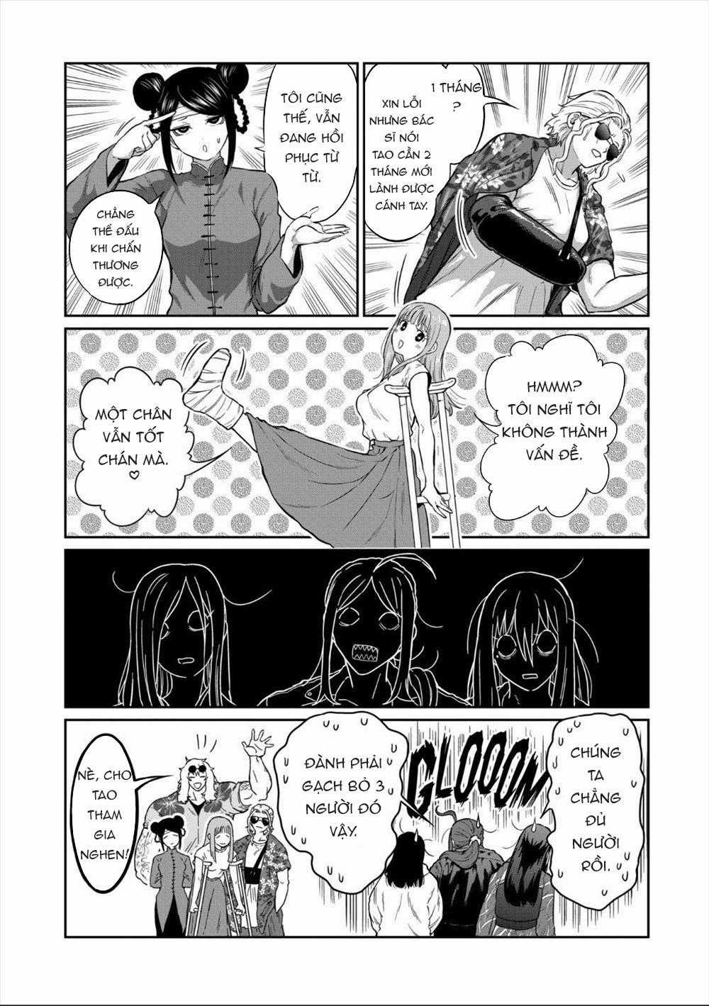 Isshou Senkin - Sàn Đấu Điên Rồ Chapter 19 trang 14