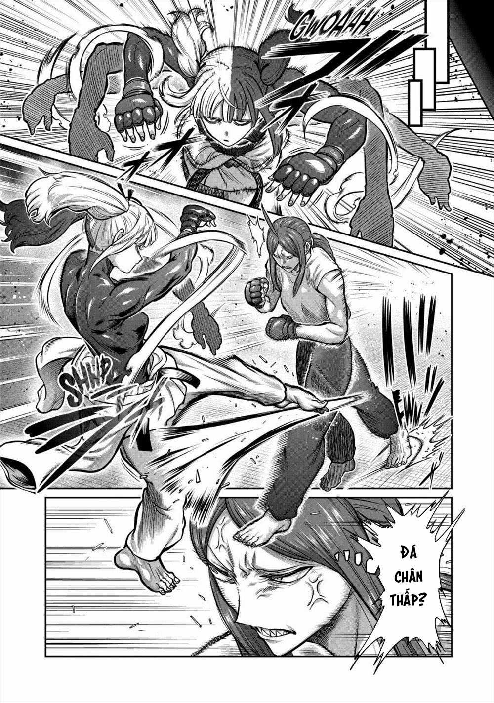 Isshou Senkin - Sàn Đấu Điên Rồ Chapter 21 trang 10