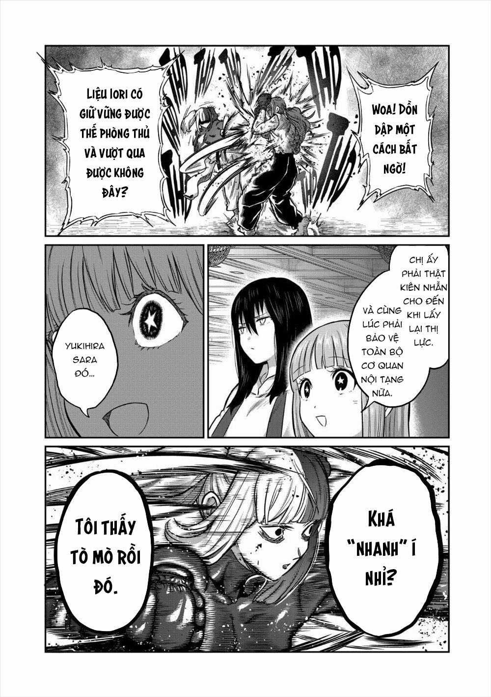 Isshou Senkin - Sàn Đấu Điên Rồ Chapter 21 trang 13