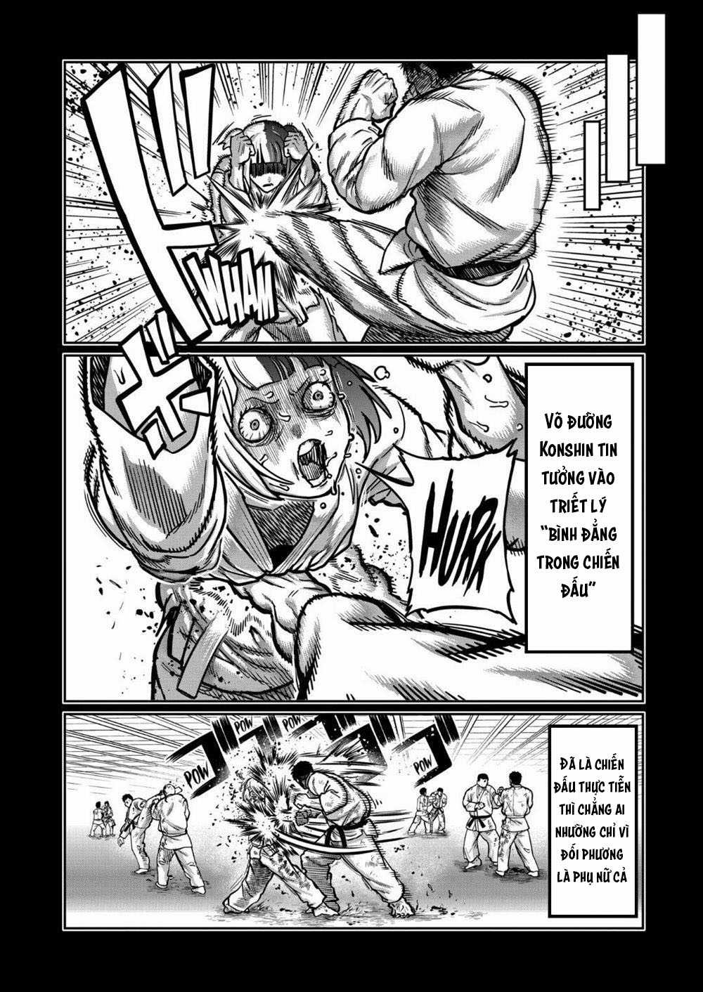 Isshou Senkin - Sàn Đấu Điên Rồ Chapter 22 trang 8