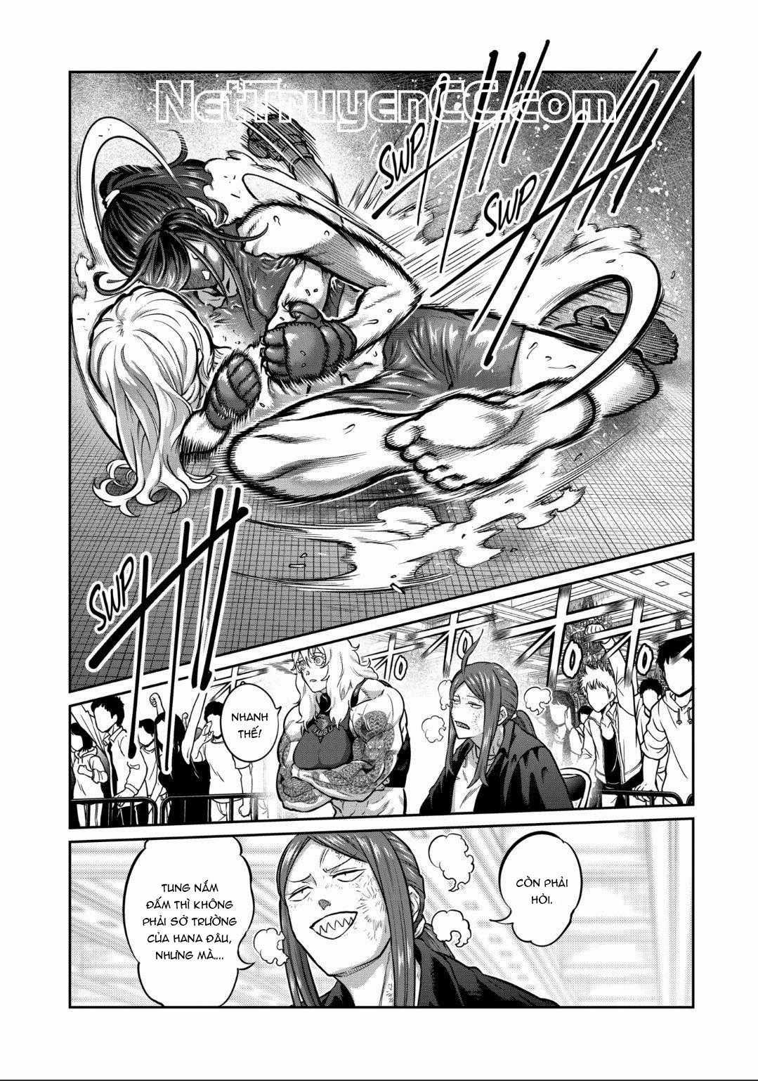 Isshou Senkin - Sàn Đấu Điên Rồ Chapter 24 trang 14