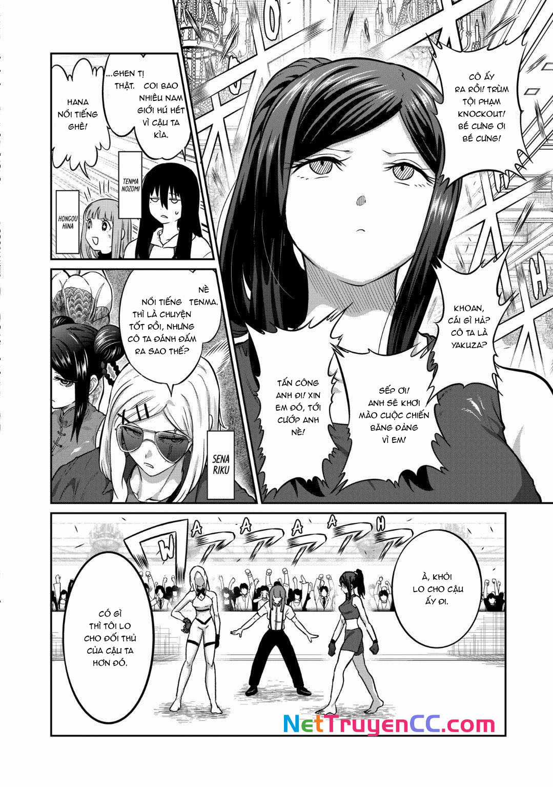 Isshou Senkin - Sàn Đấu Điên Rồ Chapter 24 trang 3