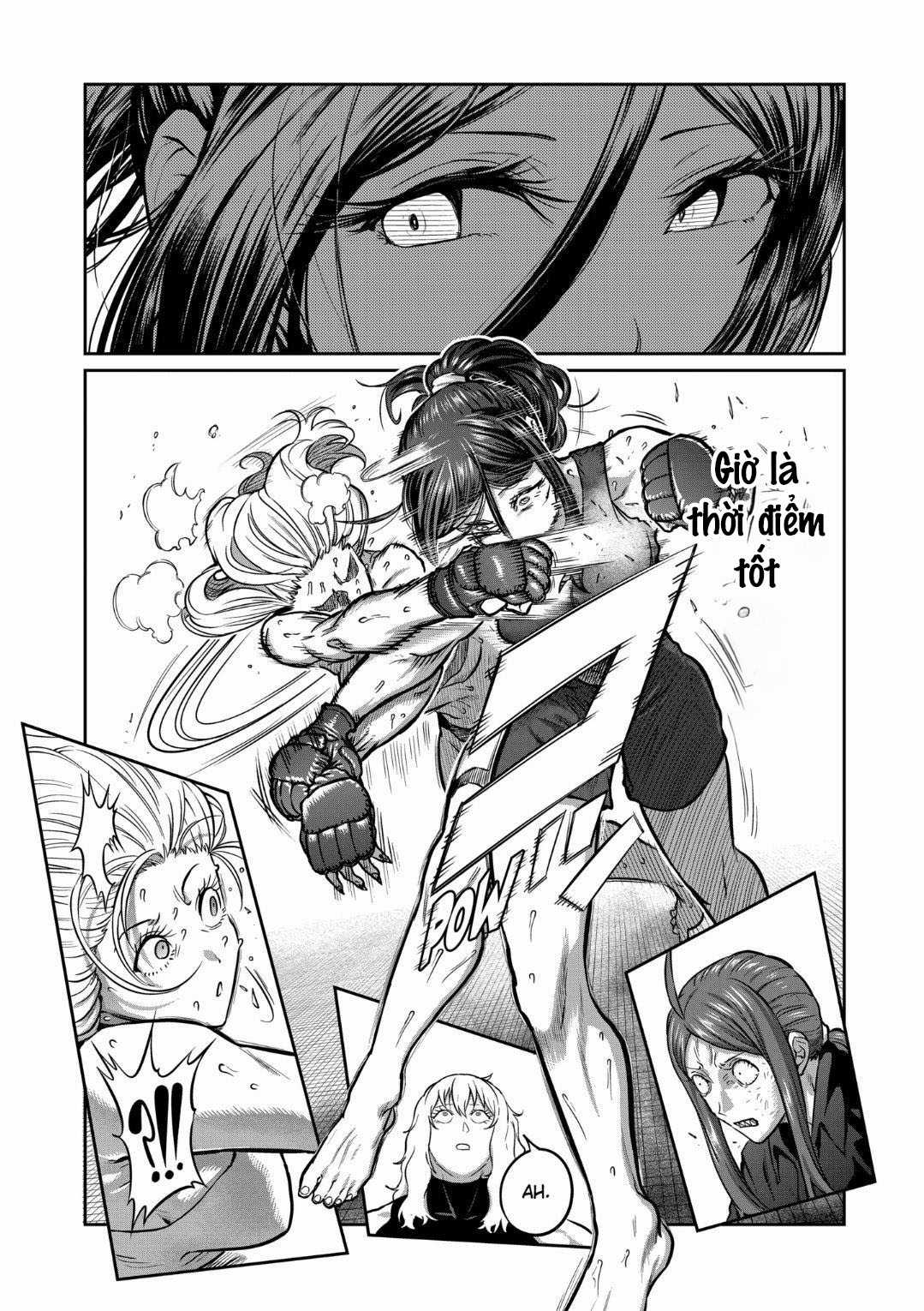 Isshou Senkin - Sàn Đấu Điên Rồ Chapter 25 trang 15