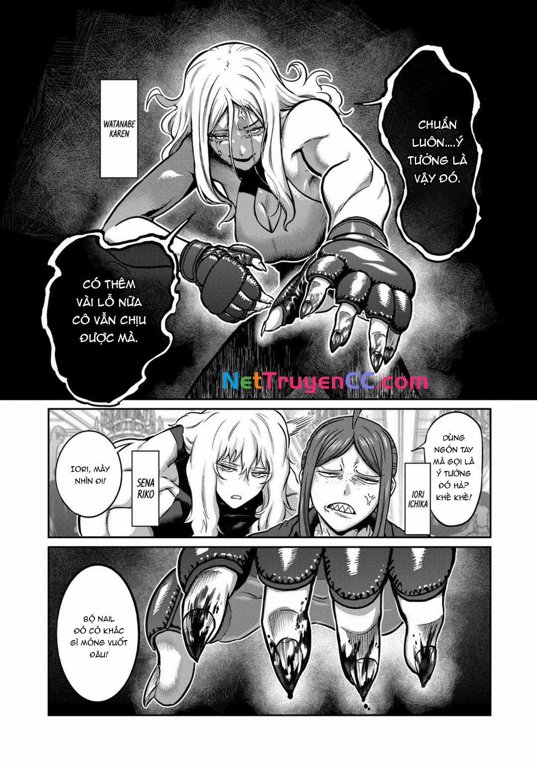 Isshou Senkin - Sàn Đấu Điên Rồ Chapter 25 trang 4