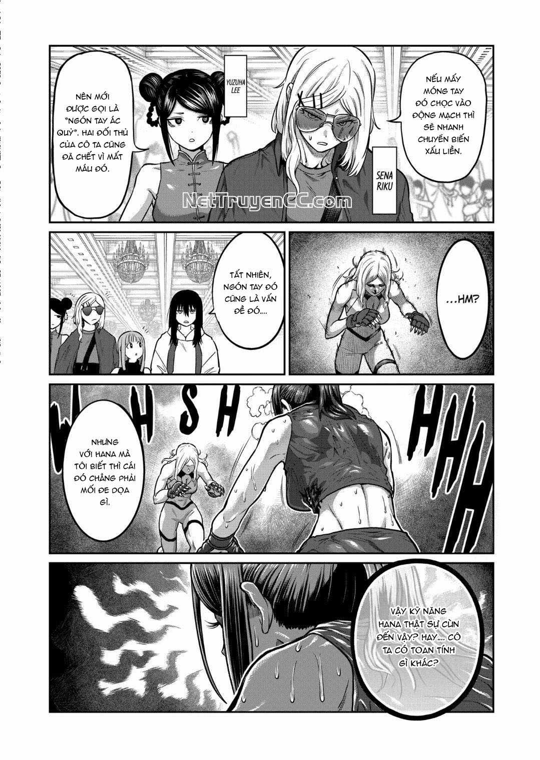 Isshou Senkin - Sàn Đấu Điên Rồ Chapter 25 trang 9