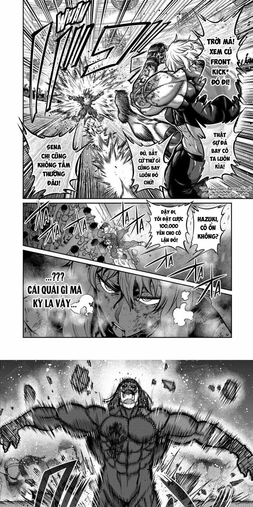 Isshou Senkin - Sàn Đấu Điên Rồ Chapter 28 trang 4