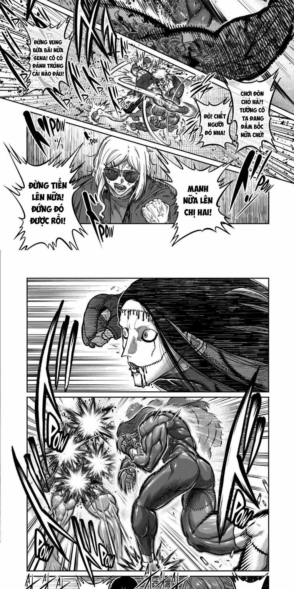 Isshou Senkin - Sàn Đấu Điên Rồ Chapter 28 trang 9