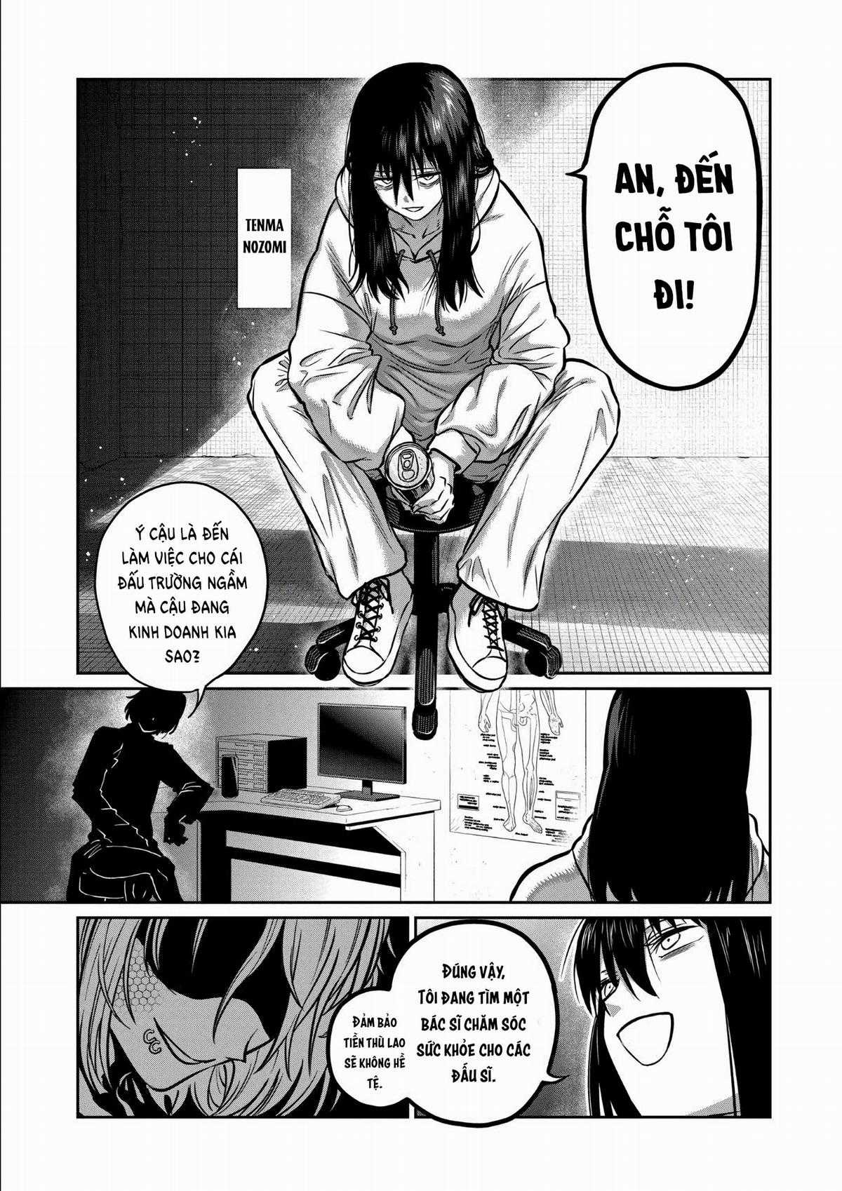 Isshou Senkin - Sàn Đấu Điên Rồ Chapter 31 trang 14