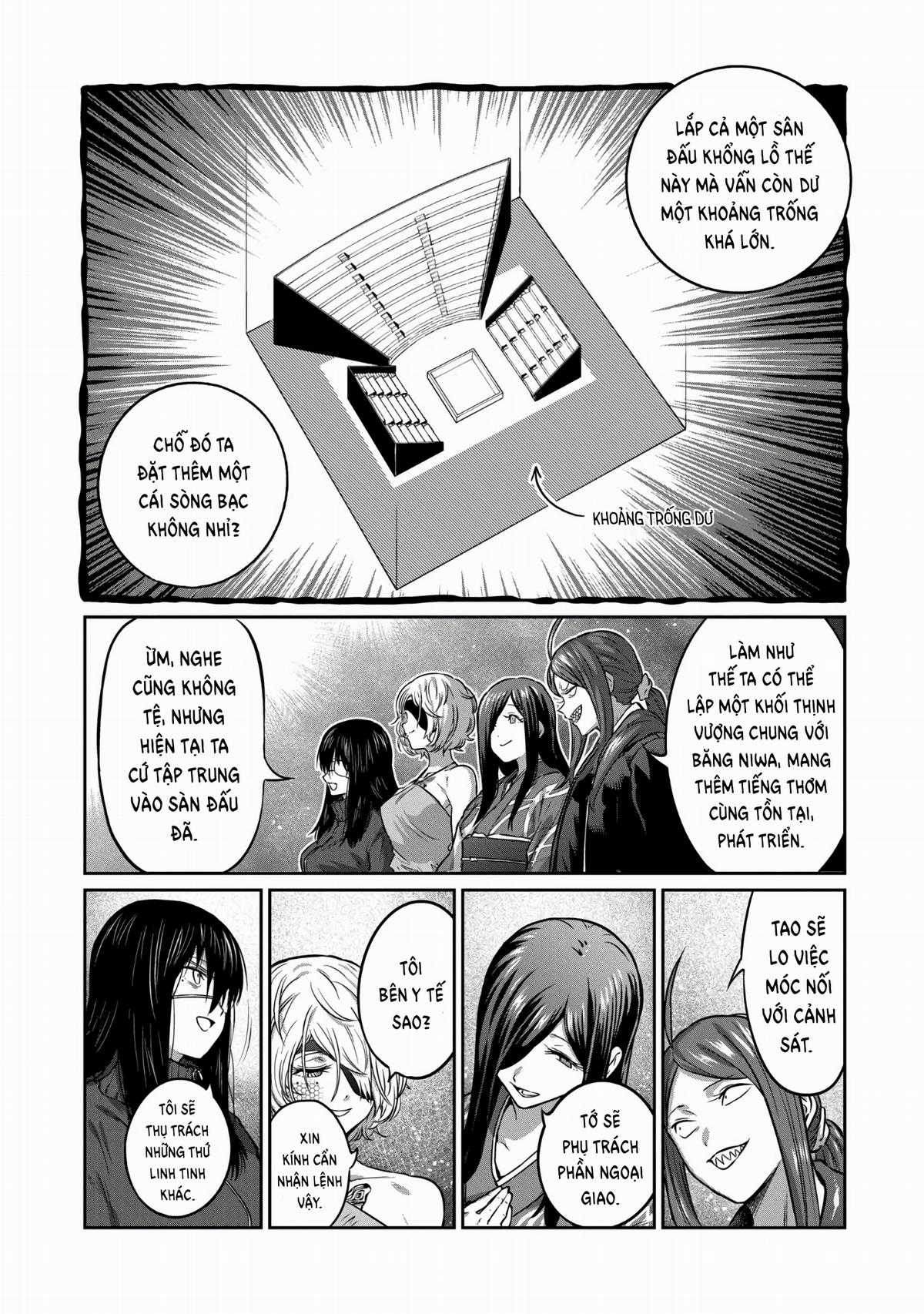 Isshou Senkin - Sàn Đấu Điên Rồ Chapter 32 trang 13