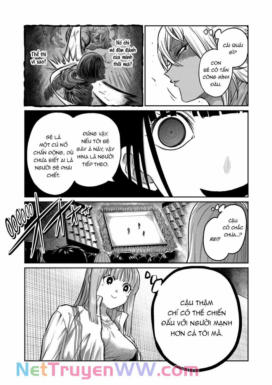 Isshou Senkin - Sàn Đấu Điên Rồ Chapter 34 trang 15