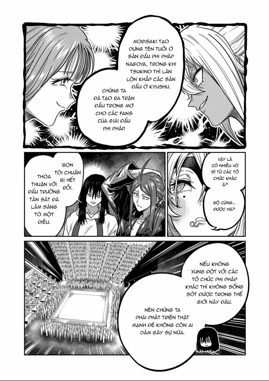 Isshou Senkin - Sàn Đấu Điên Rồ Chapter 34 trang 5