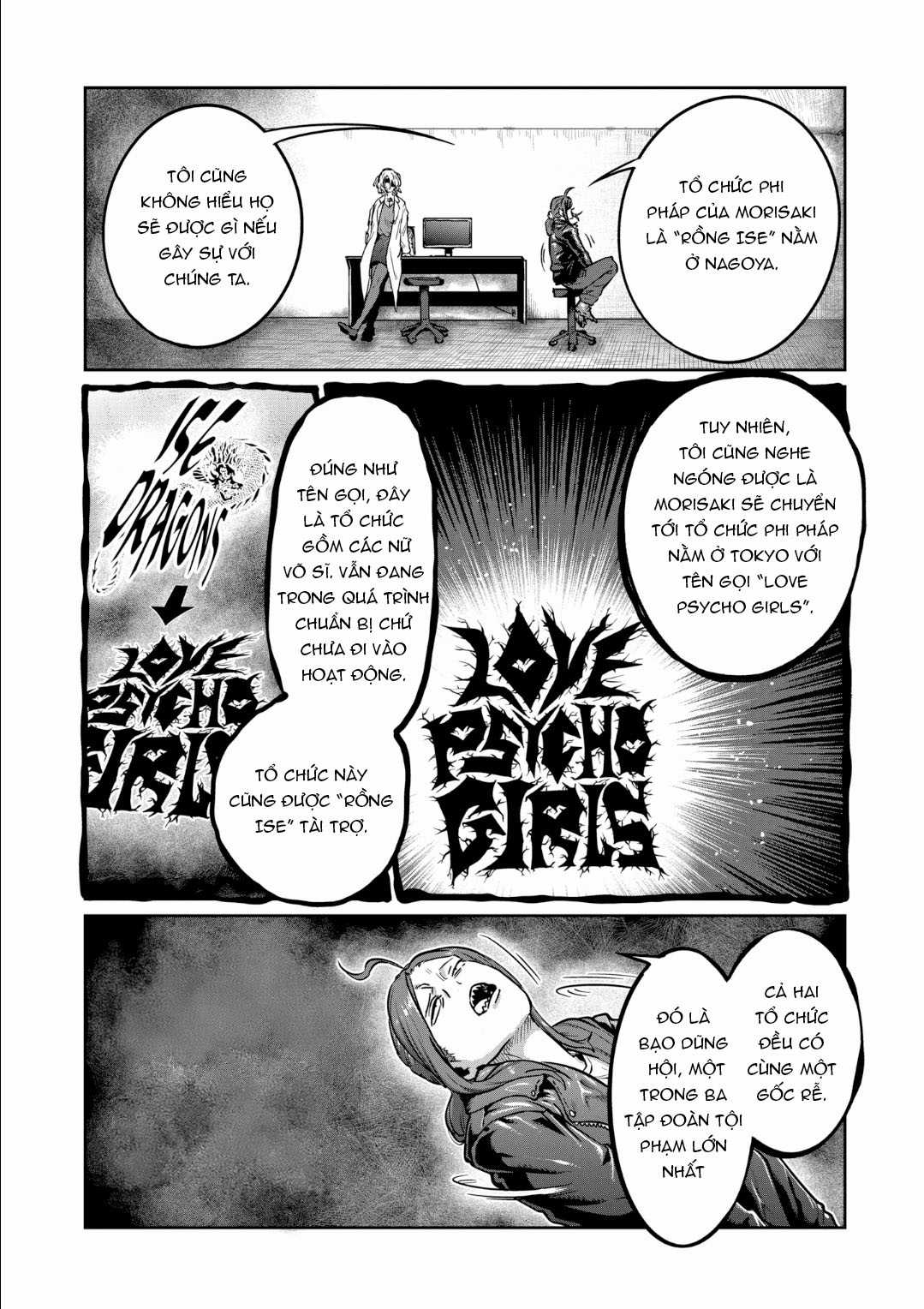 Isshou Senkin - Sàn Đấu Điên Rồ Chapter 36 trang 2