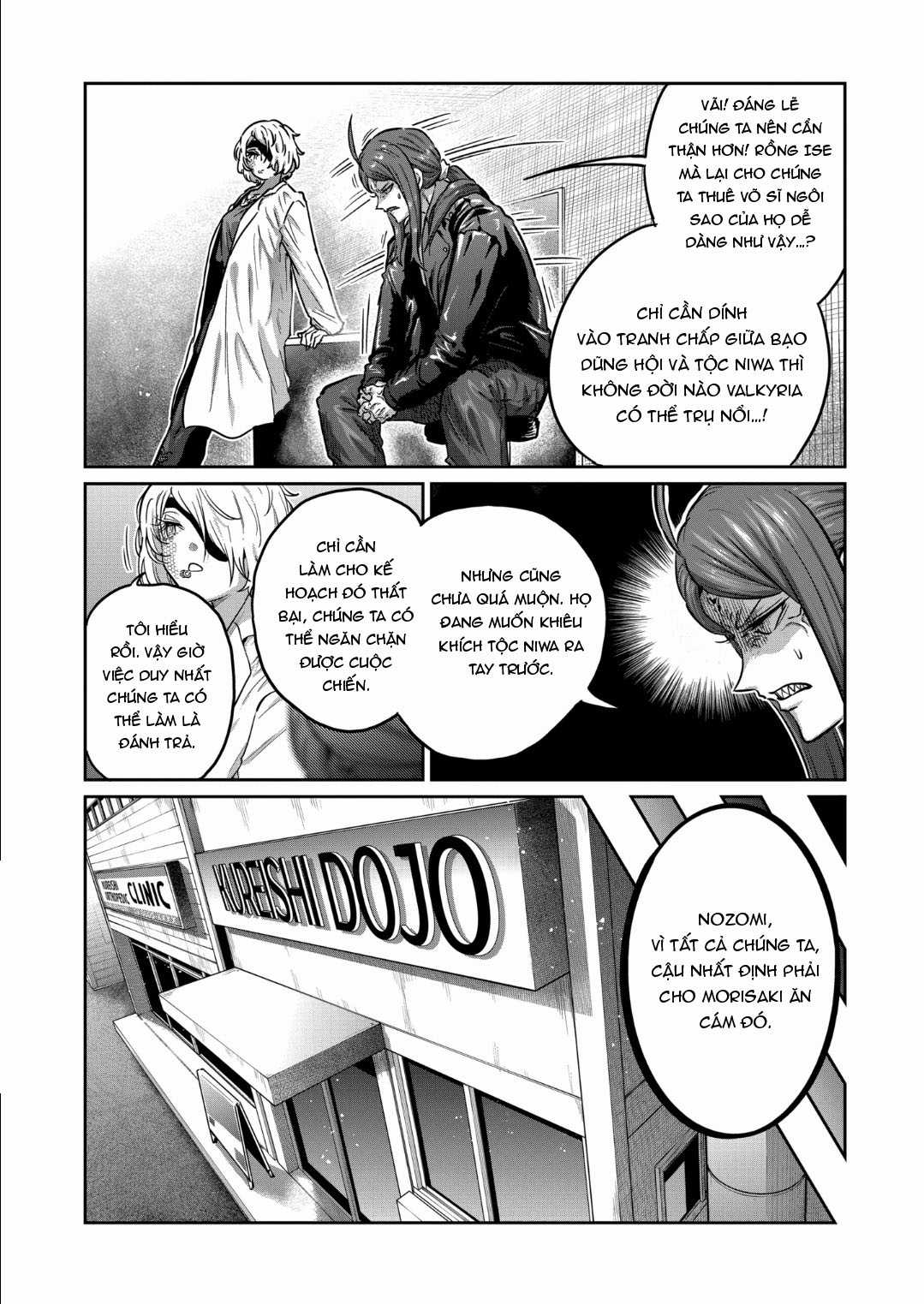 Isshou Senkin - Sàn Đấu Điên Rồ Chapter 36 trang 4