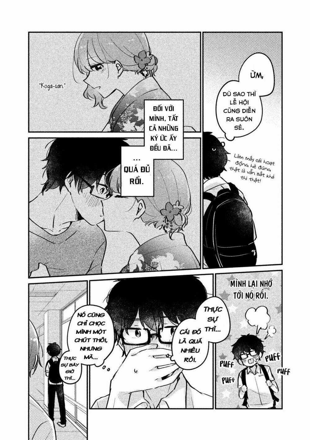 It's Not Meguro-San's First Time Chapter 12 trang 4