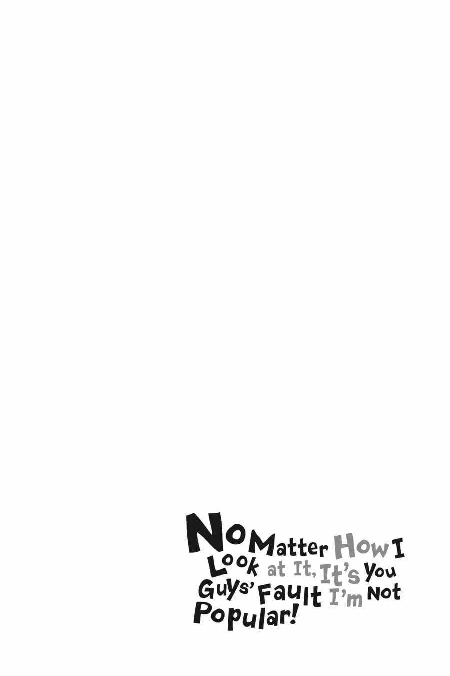 It’s Not My Fault That I’m Not Popular! Chương 117 trang 11
