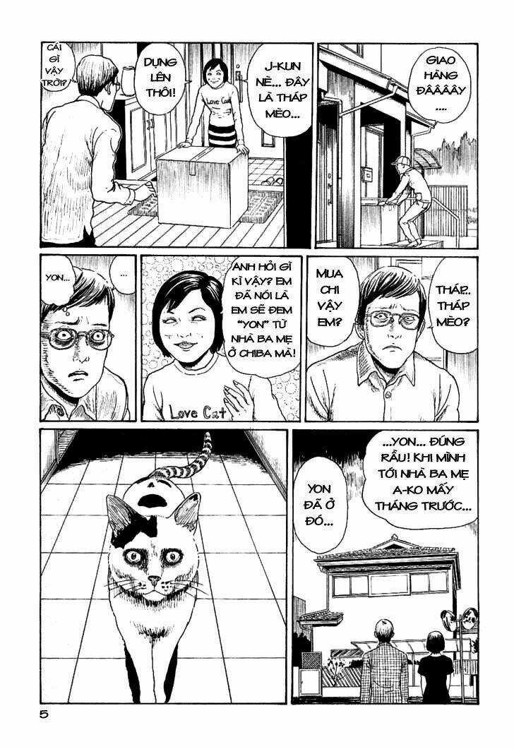 Ito Junji Cat's Diary Chapter 1 trang 8
