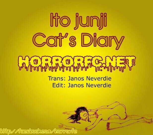Ito Junji Cat's Diary Chapter 6 trang 12