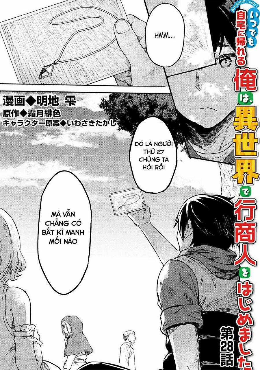 Itsudemo Jitaku Ni Kaerareru Ore Wa, Isekai De Gyoushounin O Hajimemashita Chapter 28 trang 4