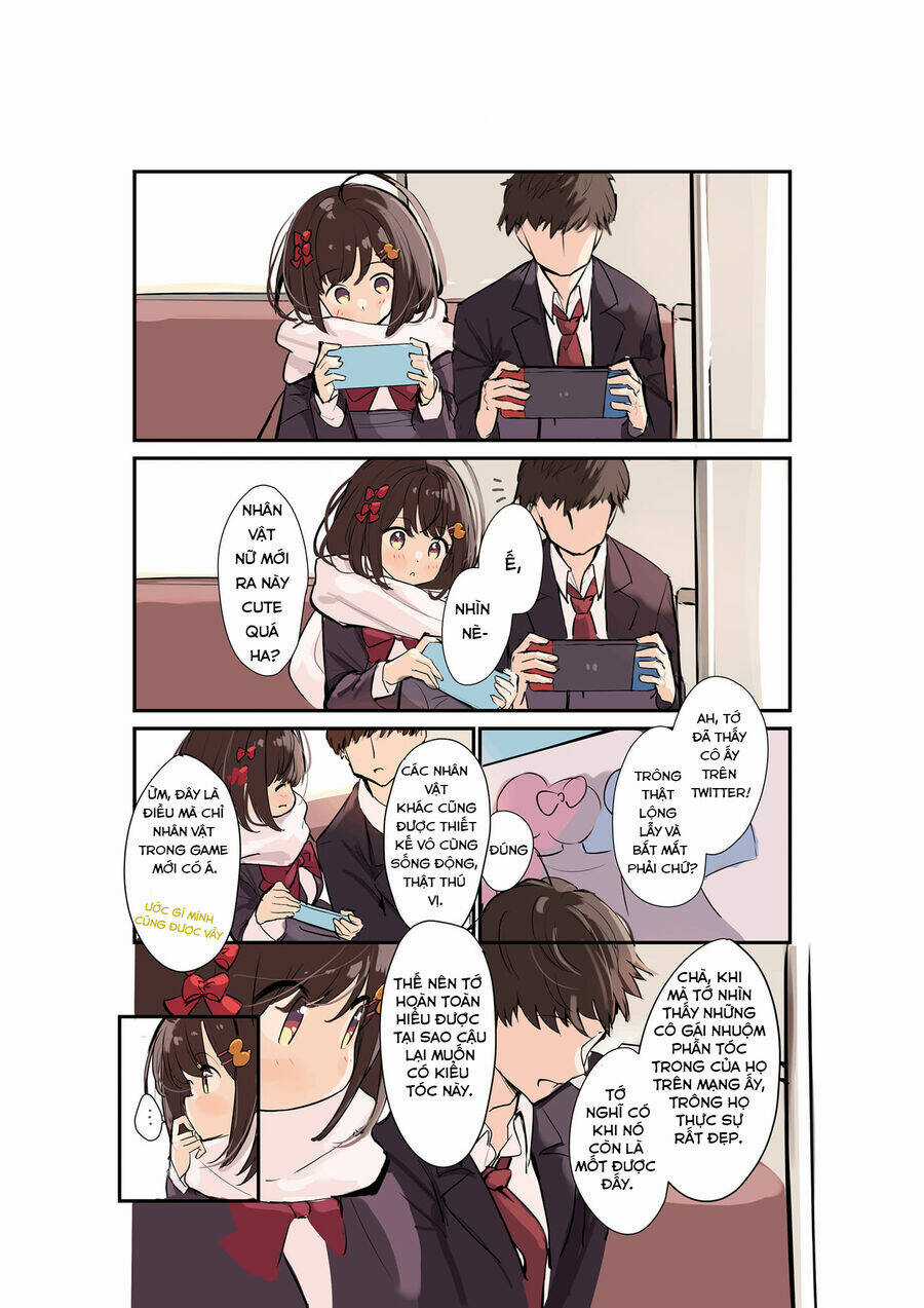 Itsumo Kaerimichi Ga Isshona Ano Ko Chapter 3 trang 2