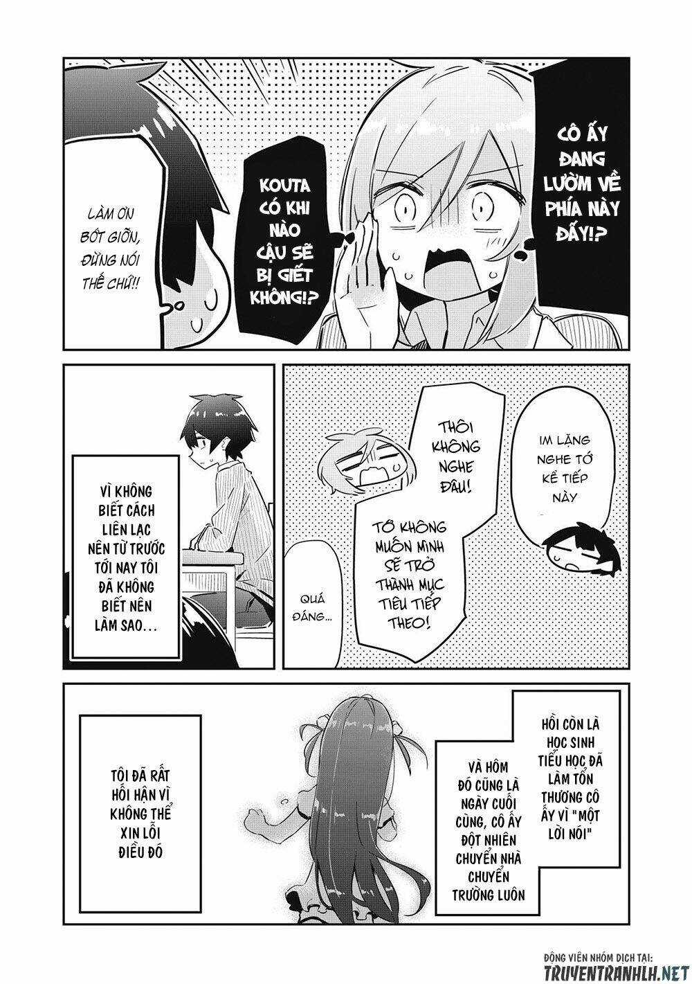 Itsumo Shio Taiou Na Osananajimi Da Kedo, Ore Ni Kataomoi Shiteiru No Ga Bare Bare De Kawaii Chapter 1 trang 23