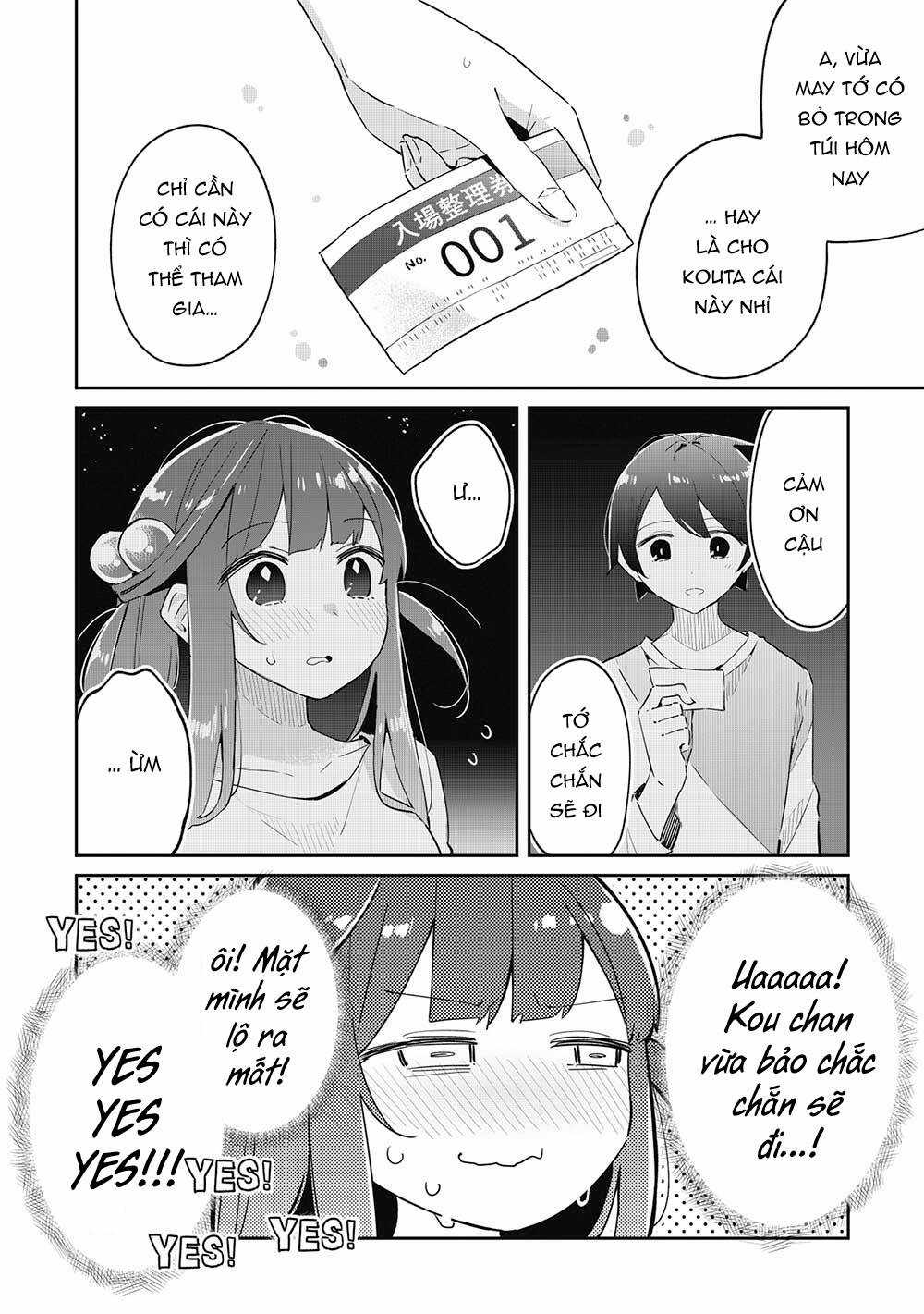 Itsumo Shio Taiou Na Osananajimi Da Kedo, Ore Ni Kataomoi Shiteiru No Ga Bare Bare De Kawaii Chapter 12 trang 5