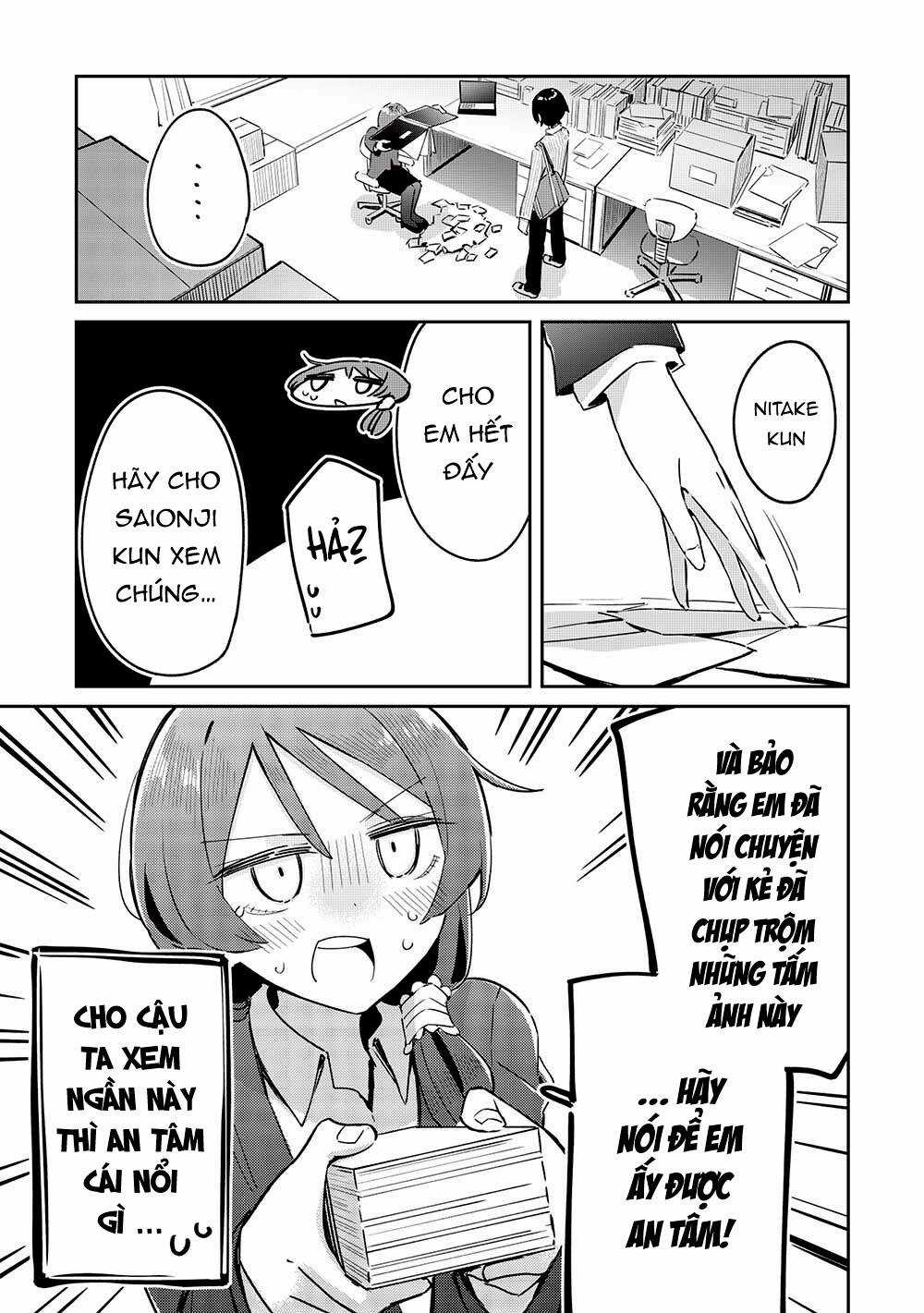 Itsumo Shio Taiou Na Osananajimi Da Kedo, Ore Ni Kataomoi Shiteiru No Ga Bare Bare De Kawaii Chapter 15 trang 19