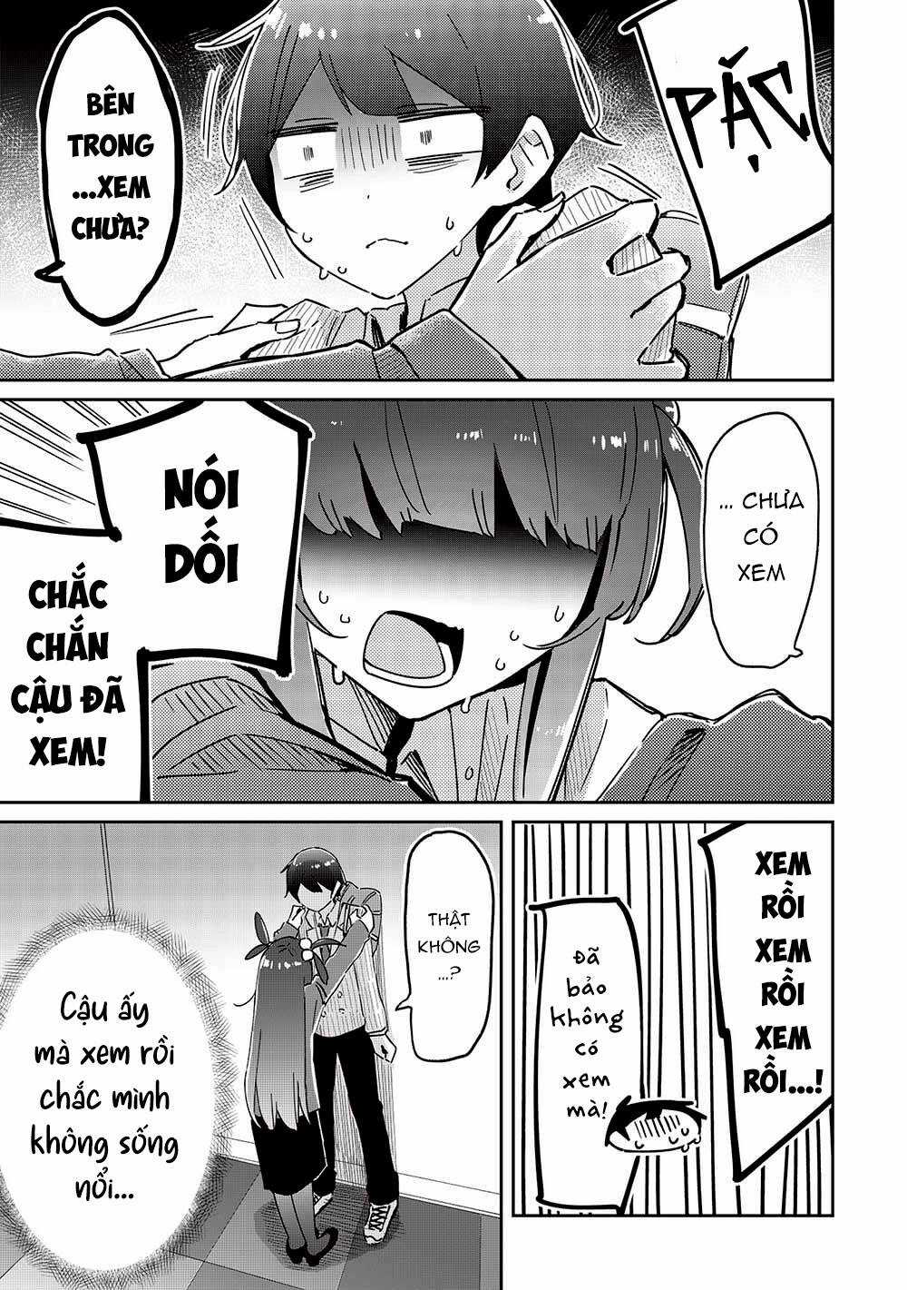 Itsumo Shio Taiou Na Osananajimi Da Kedo, Ore Ni Kataomoi Shiteiru No Ga Bare Bare De Kawaii Chapter 16 trang 11
