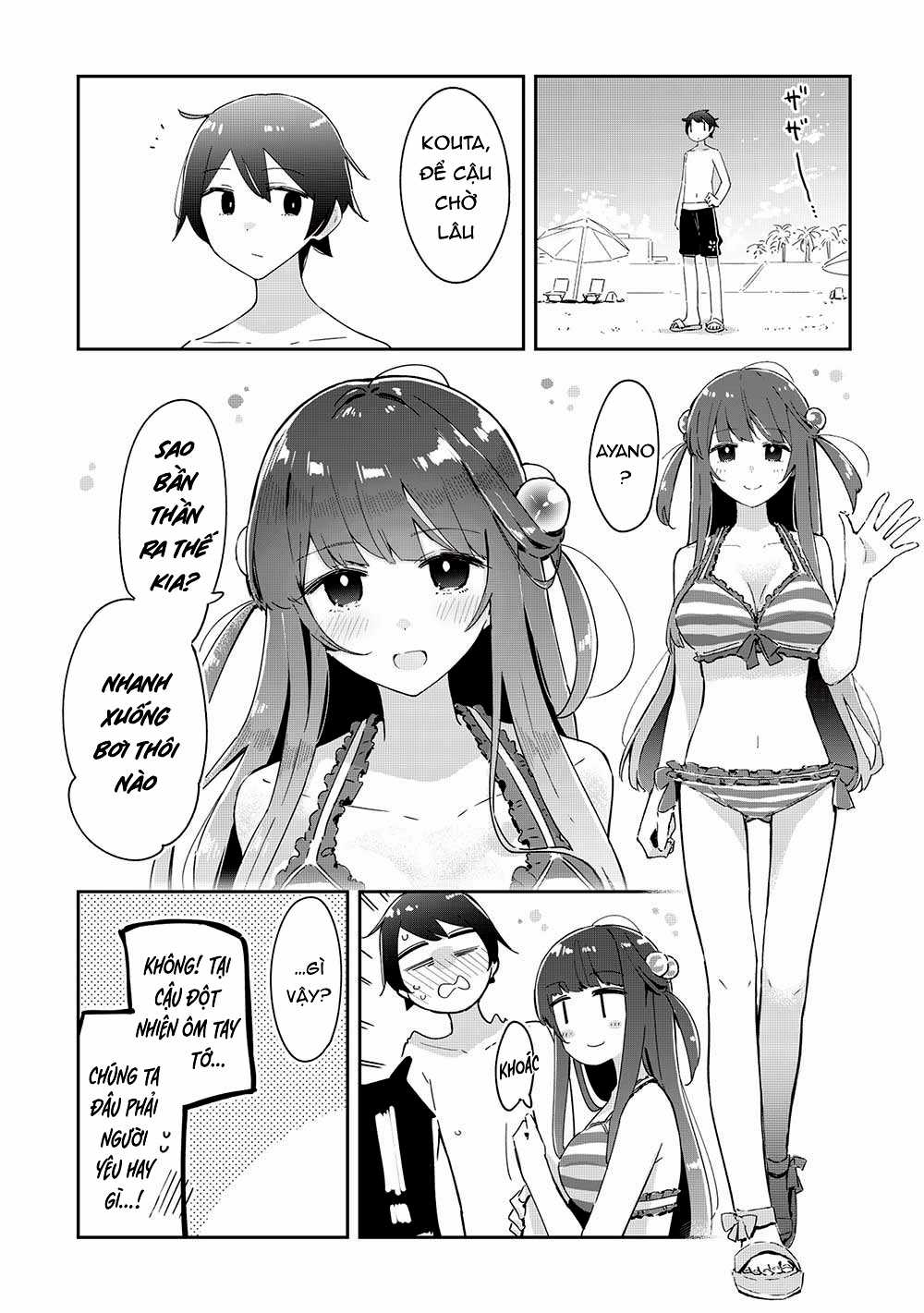 Itsumo Shio Taiou Na Osananajimi Da Kedo, Ore Ni Kataomoi Shiteiru No Ga Bare Bare De Kawaii Chapter 19 trang 4