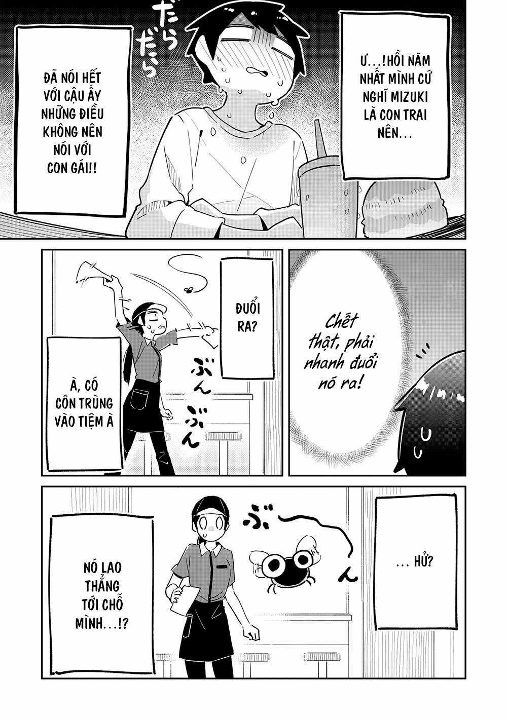 Itsumo Shio Taiou Na Osananajimi Da Kedo, Ore Ni Kataomoi Shiteiru No Ga Bare Bare De Kawaii Chapter 8 trang 18