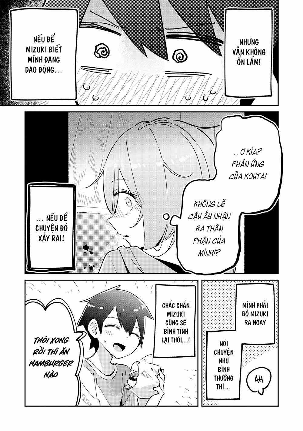 Itsumo Shio Taiou Na Osananajimi Da Kedo, Ore Ni Kataomoi Shiteiru No Ga Bare Bare De Kawaii Chapter 8 trang 24