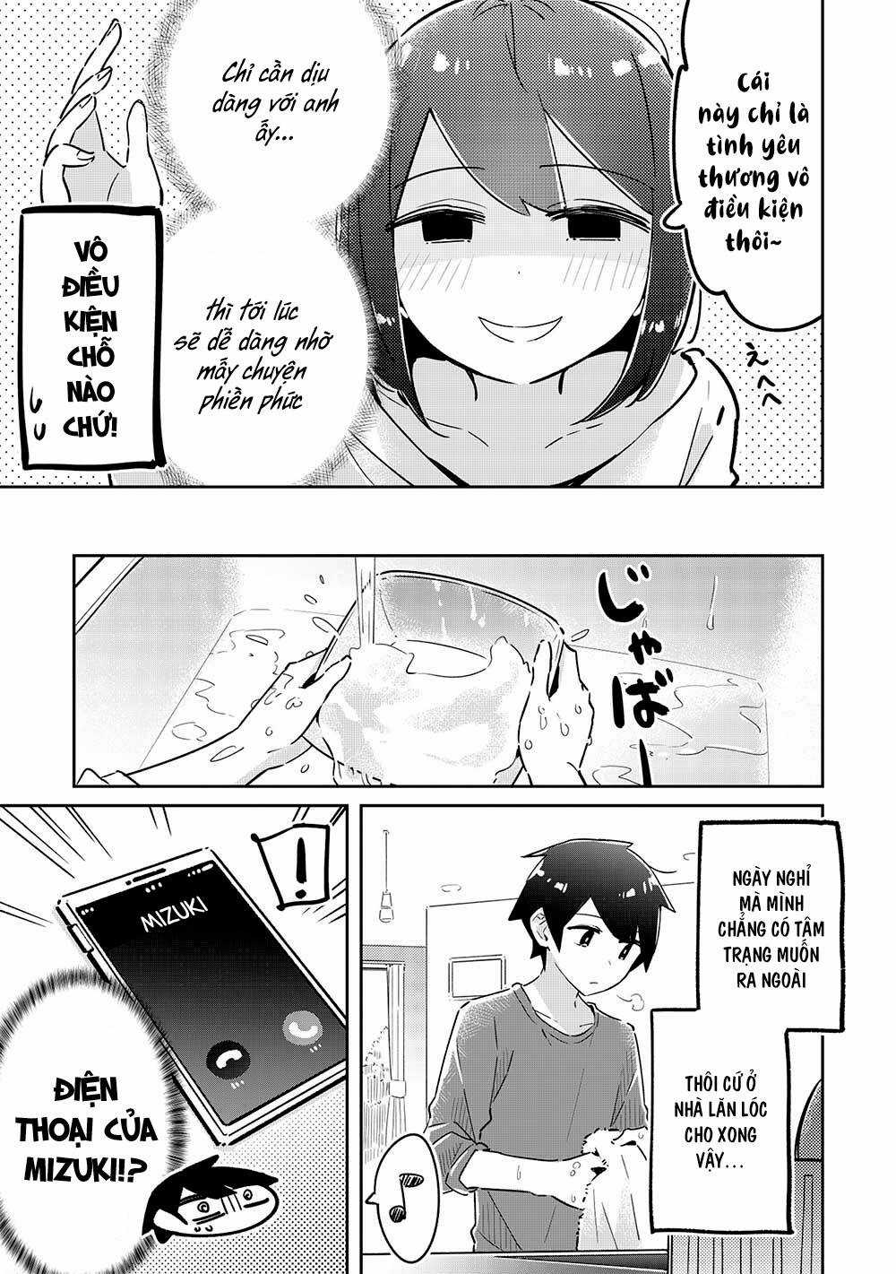 Itsumo Shio Taiou Na Osananajimi Da Kedo, Ore Ni Kataomoi Shiteiru No Ga Bare Bare De Kawaii Chapter 8 trang 8