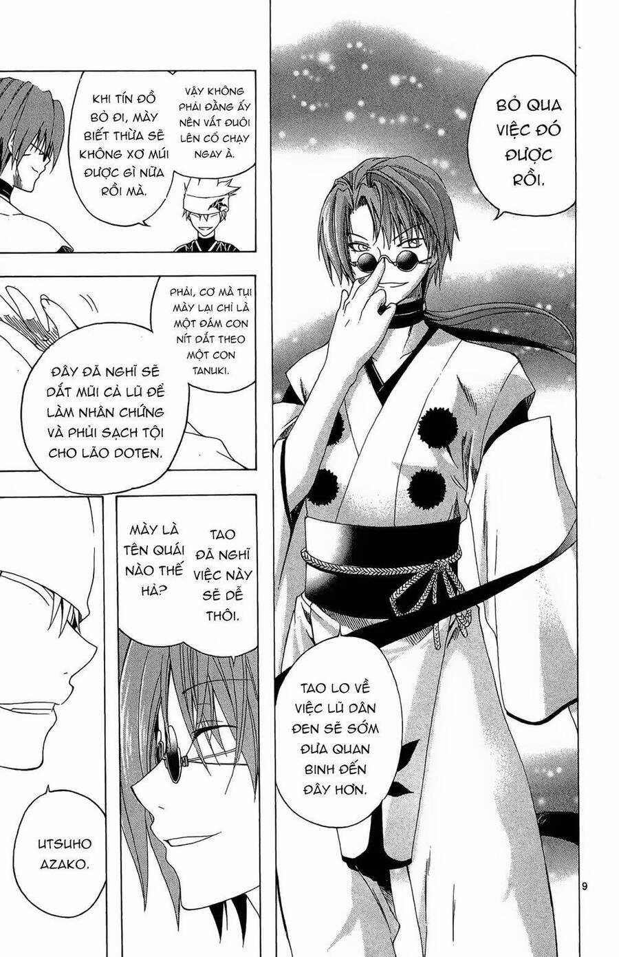 Itsuwaribito Utsuho Azako Chapter 30 trang 9