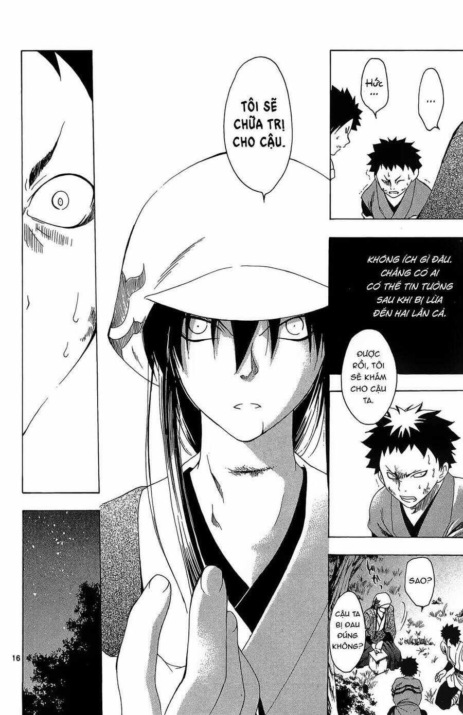 Itsuwaribito Utsuho Azako Chapter 35 trang 16