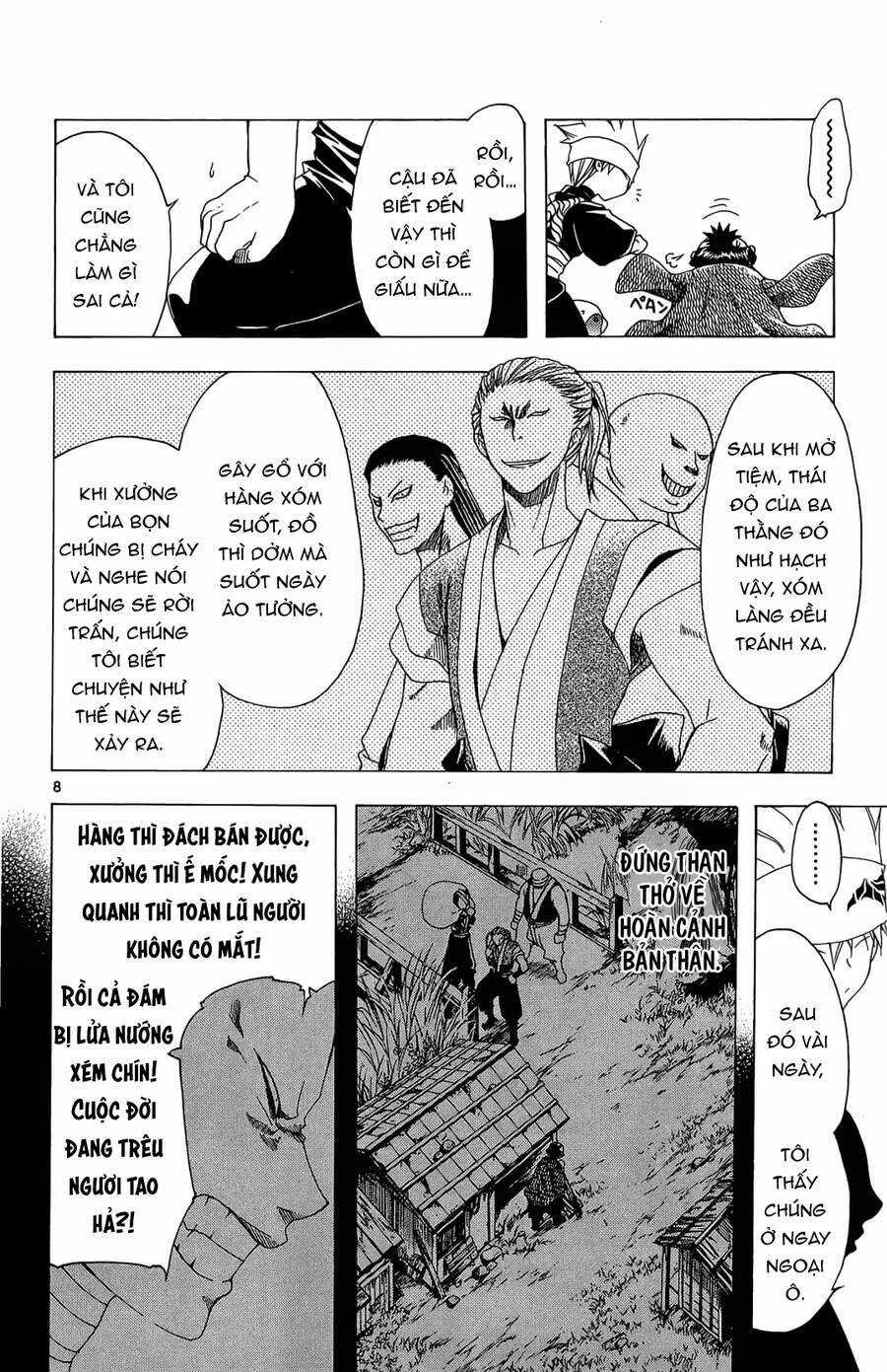 Itsuwaribito Utsuho Azako Chapter 41 trang 8