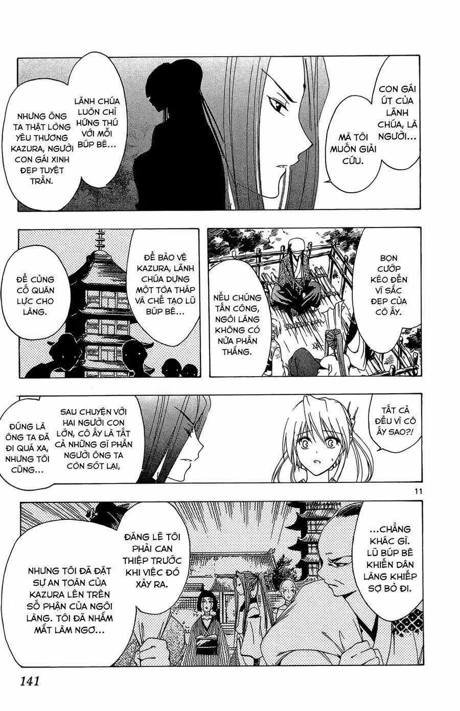 Itsuwaribito Utsuho Azako Chapter 45 trang 11