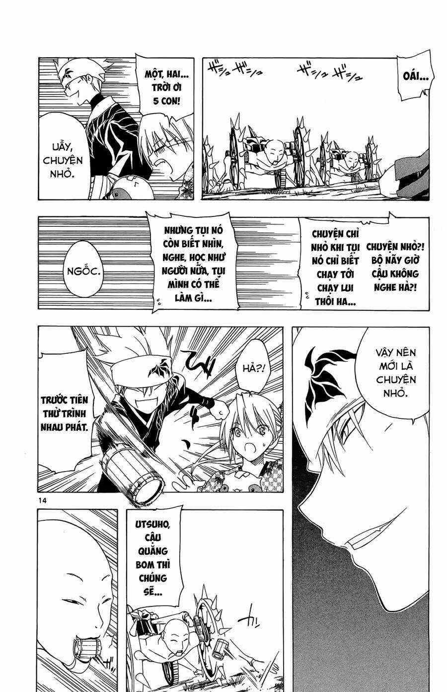 Itsuwaribito Utsuho Azako Chapter 45 trang 14