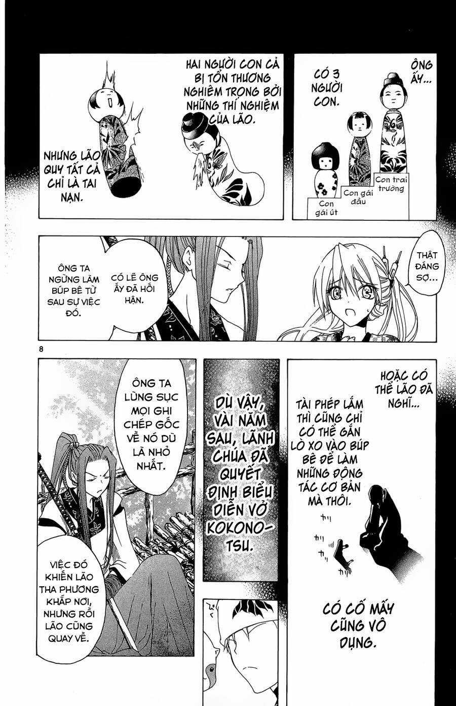 Itsuwaribito Utsuho Azako Chapter 45 trang 8