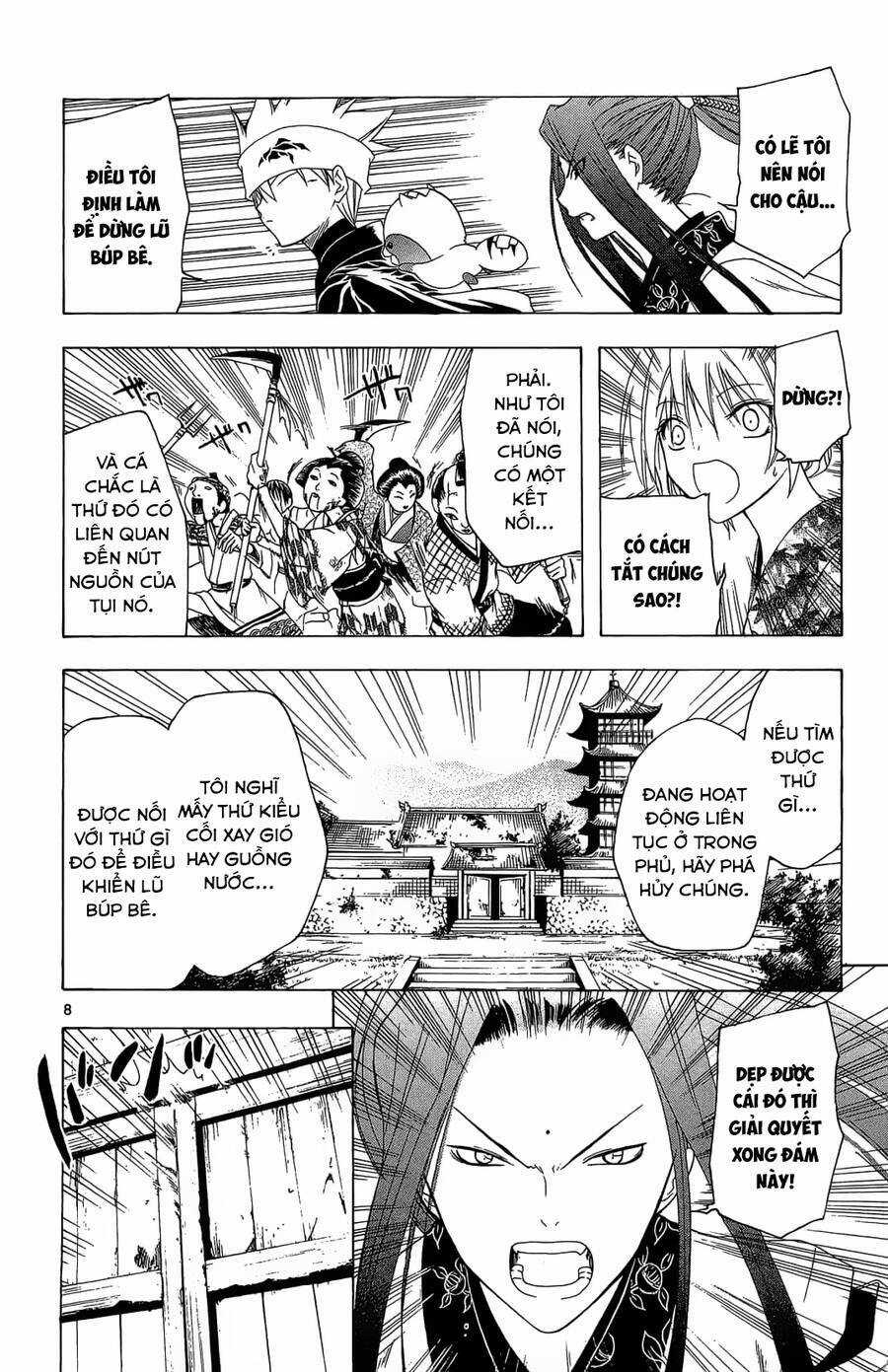 Itsuwaribito Utsuho Azako Chapter 46 trang 8