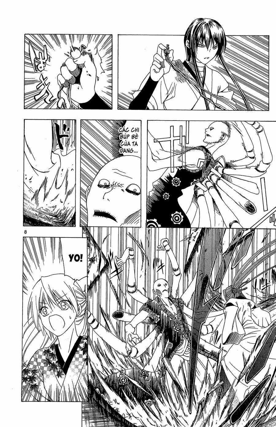 Itsuwaribito Utsuho Azako Chapter 50 trang 8