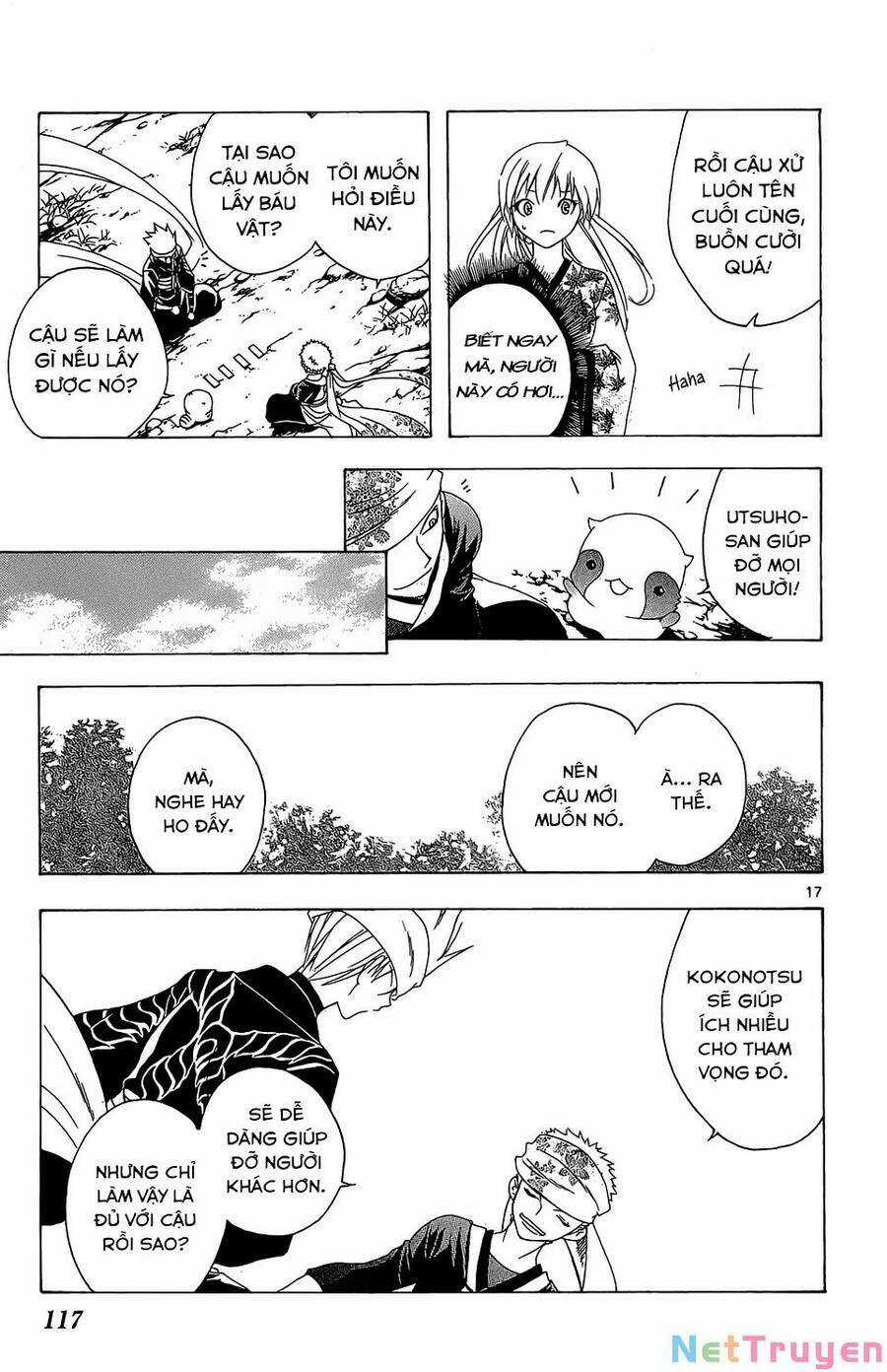 Itsuwaribito Utsuho Azako Chapter 53 trang 17