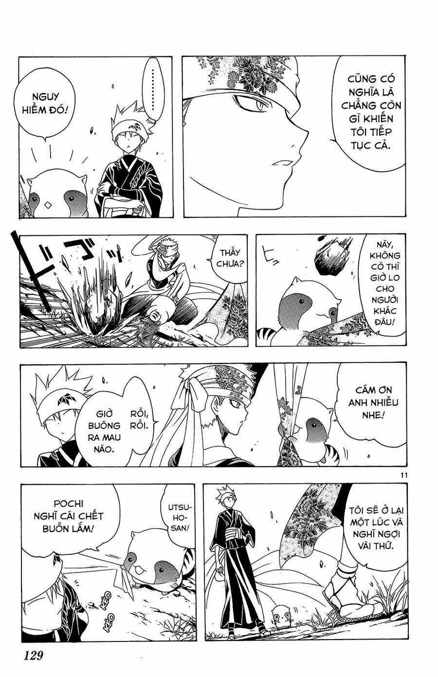 Itsuwaribito Utsuho Azako Chapter 54 trang 11