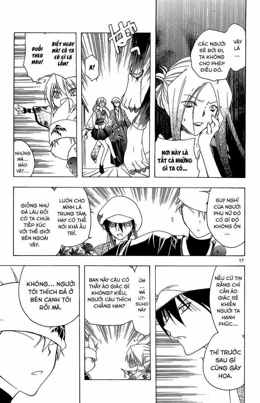 Itsuwaribito Utsuho Azako Chapter 57 trang 17