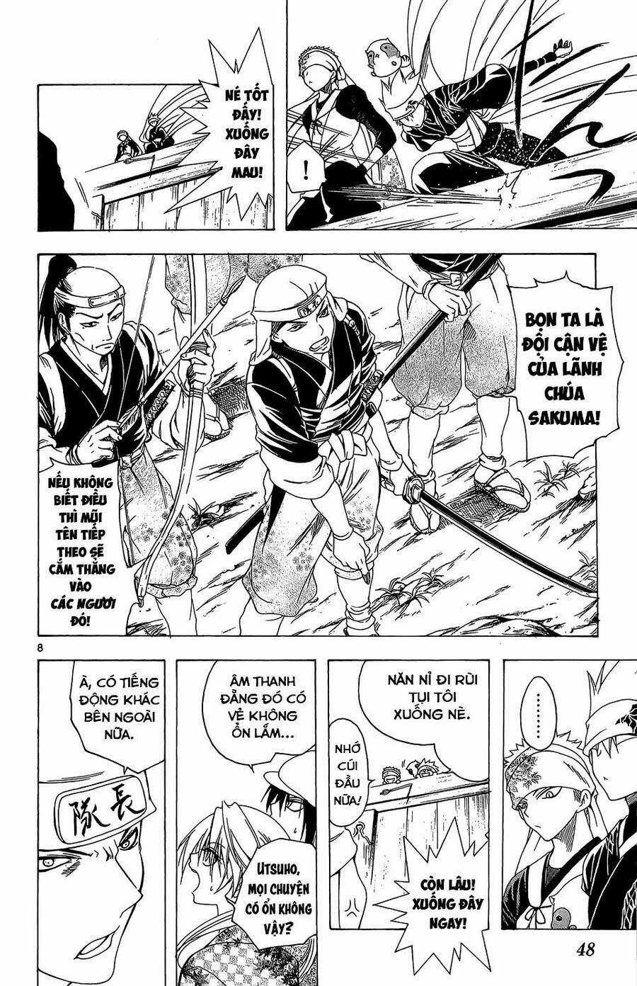 Itsuwaribito Utsuho Azako Chapter 60 trang 8