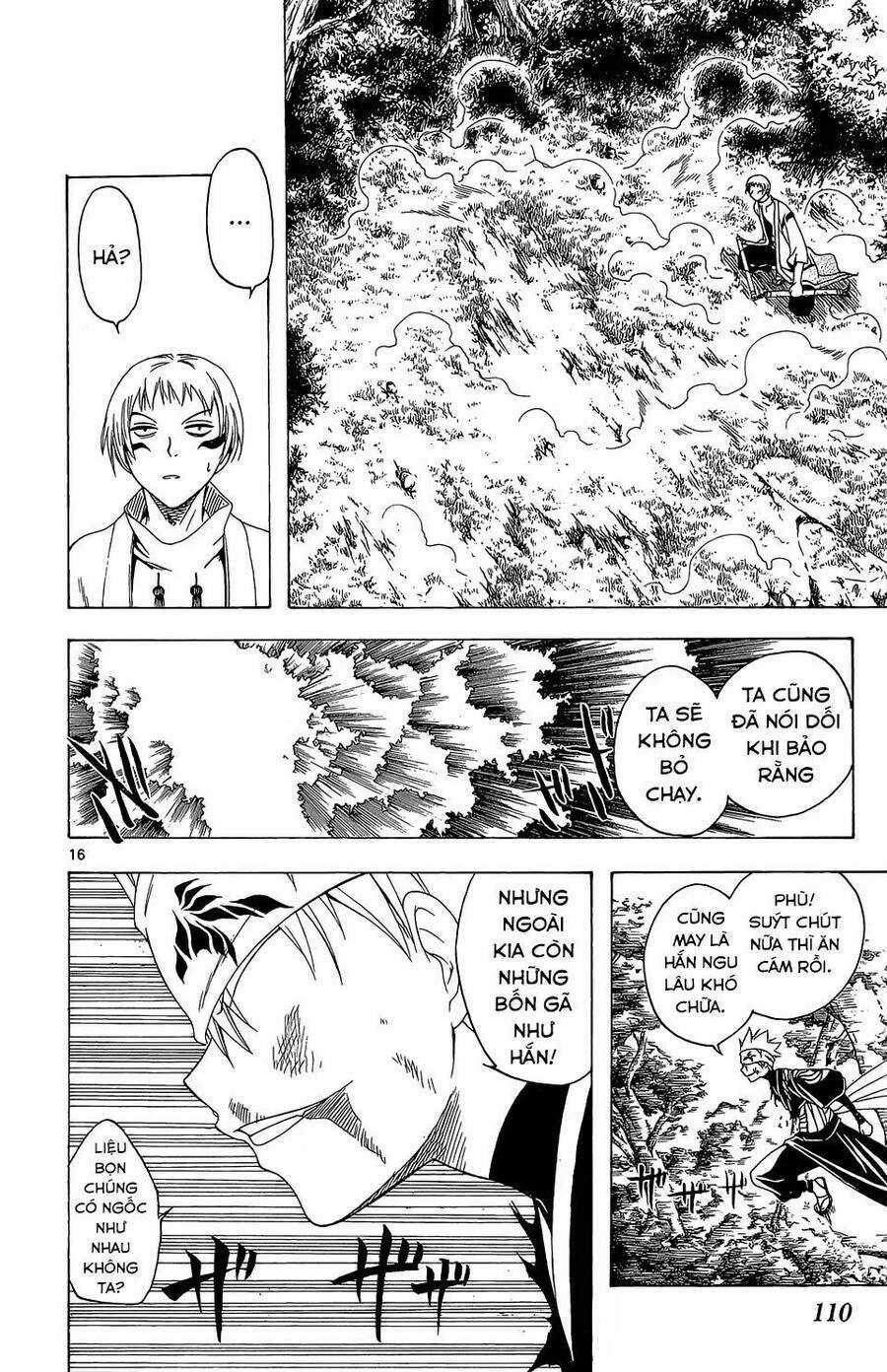 Itsuwaribito Utsuho Azako Chapter 63 trang 16